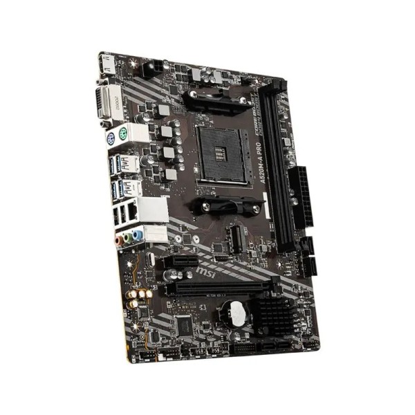 Placa Madre Msi A520M-A Pro Micro-ATX, AM4, DDR4, PCIe 3.0 (911-7C96-065)