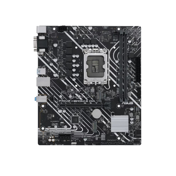 Placa Madre Asus PRIME H610M-E D4-CSM, LGA1700, DDR4, ATX (PRIME H610M-E D4-CSM)