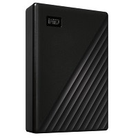 Western Digital WD Passport Portable - External hard drive - 5 TB - USB 3.0 - Black