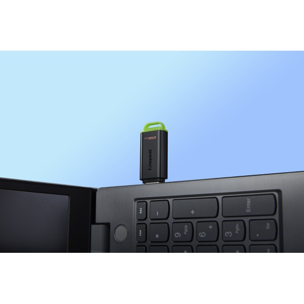 Kingston - USB flash drive - USB 3.1 Gen 1 - DataTravelerExodia Negro/Verde (DTXG2/256GB)