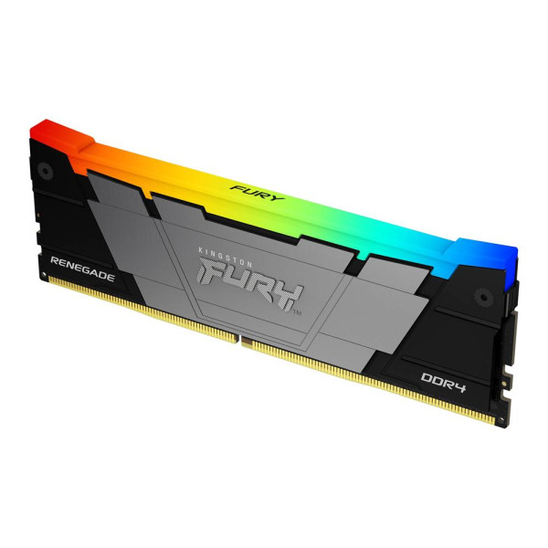 Kingston FURY Renegade RGB - DDR4 - módulo - 8 GB - DIMM de 288 contactos - 4000 MHz / PC4-32000 - CL19 - 1.35 V - sin búfer - no ECC - negro