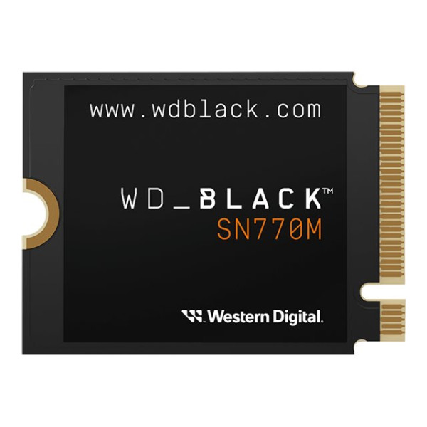 WD_BLACK SN770M WDS100T3X0G - SSD - 1 TB - unidad móvil de juegos - interno - M.2 2230 - PCIe 4.0 x4 (NVMe) (WDS100T3X0G)
