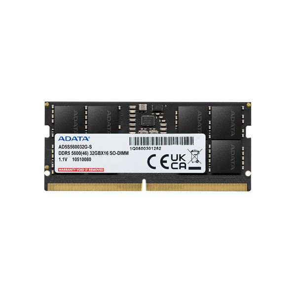 ADATA DRAM DDR5 SO-DIMM 16GB 5600 (AD5S560016G-S)