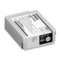 Epson SJIC41P-BK - Negro brillante - original - blíster con alarmas de RF/acústica - cartucho de tinta - para ColorWorks CW-C4000, CW-C4000E (BK)