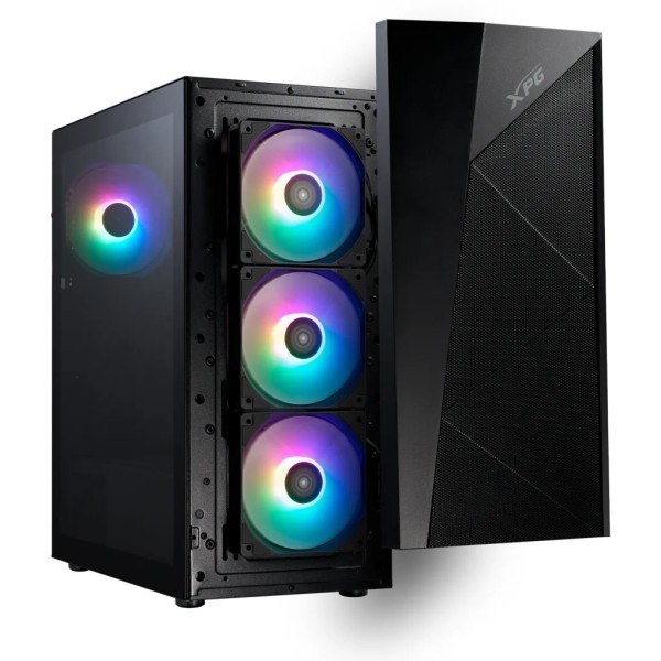 Gabinete XPG LANDER 500 ATX 4 Vent. ARGB Blanco (LANDER500MTA-BKCWW)