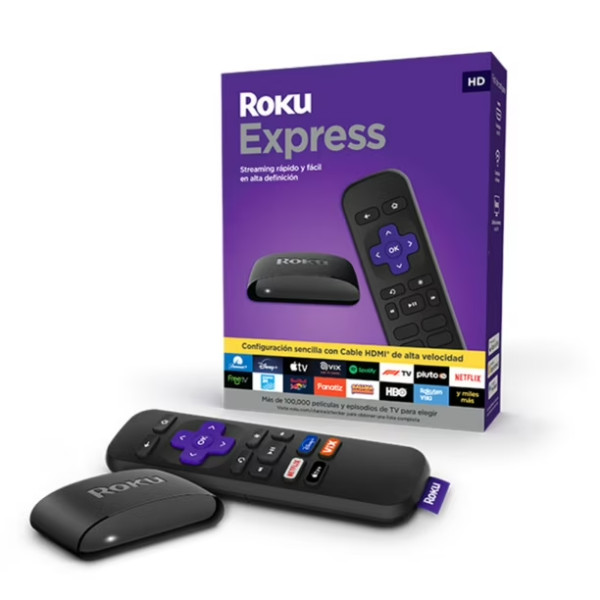 Reproductor Roku Streaming Express 3960rw, 1080p Hdtv, 60fps