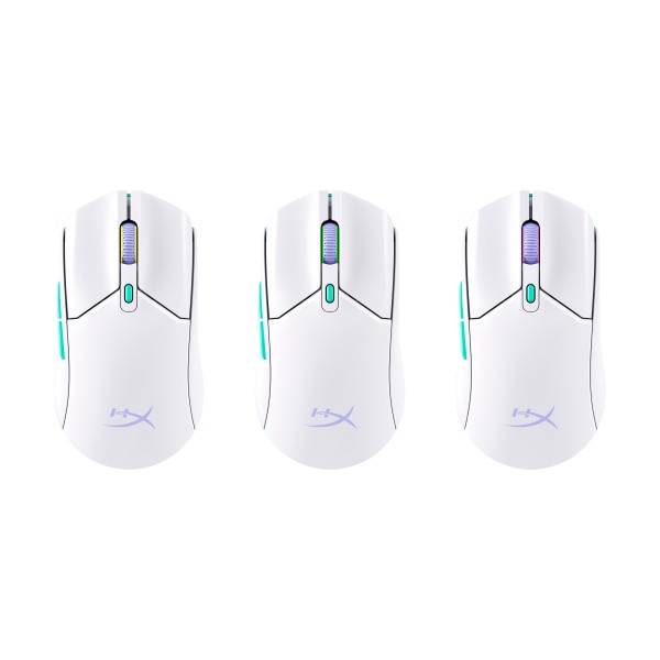 HyperX - Mouse - Wireless - White - Haste 2 Core (8R2E7AA)