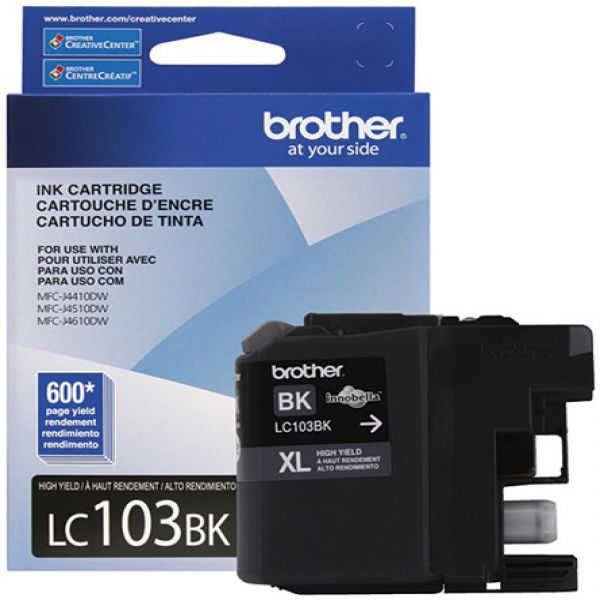 Cartucho De Tinta  
Brother Lc103bk Negro  (LC-103BK)