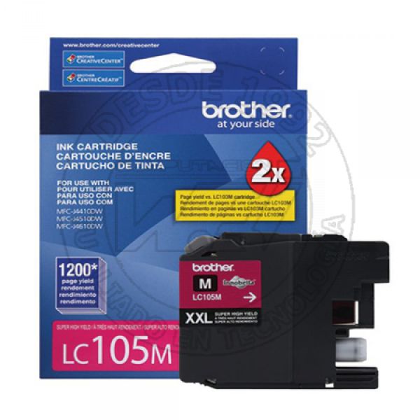 Cartucho De Tinta  
Brother Lc105m Magenta  (LC-105M)