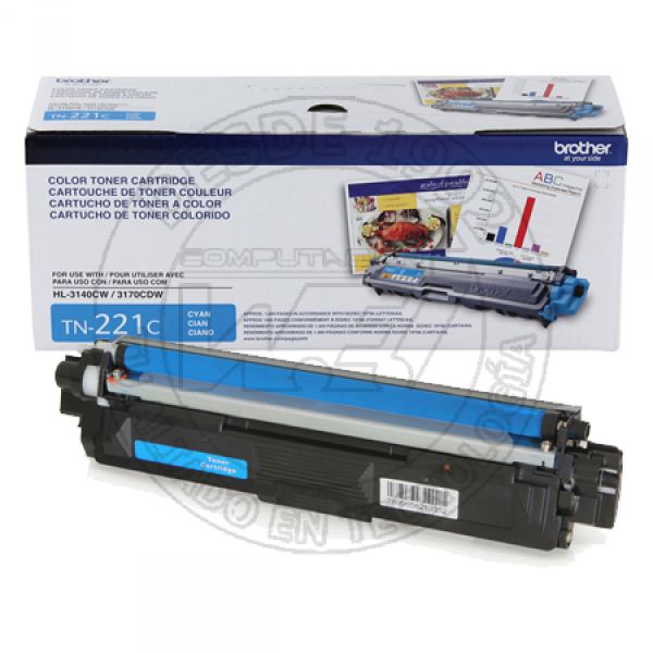  Tóner Y Cartucho Láser Brother Tn-221c Cartucho 1400pag Cian (TN-221C)
