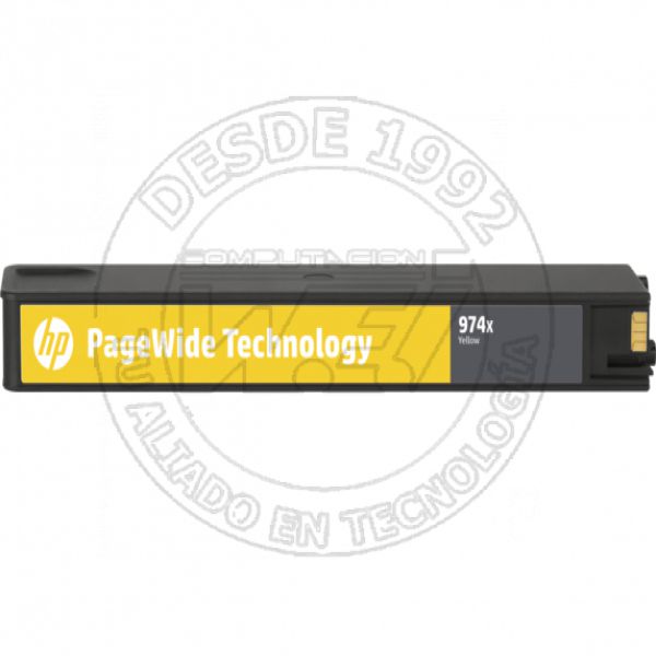 Cartucho de Tinta HP 974 X 7000 Pág Amarillo  (L0S05AL)