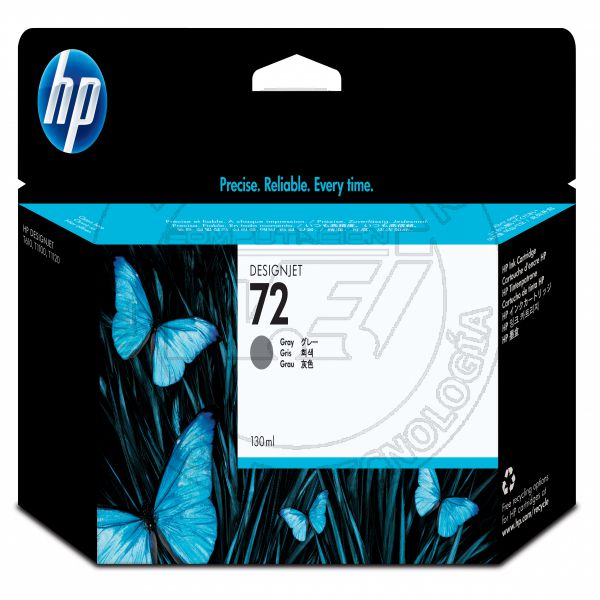 Cartucho de Tinta HP 72 Color Gris, 130 Ml (C9374A)