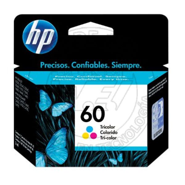 Cartucho de Tinta HP 60 Color Magenta (CC643WL)
