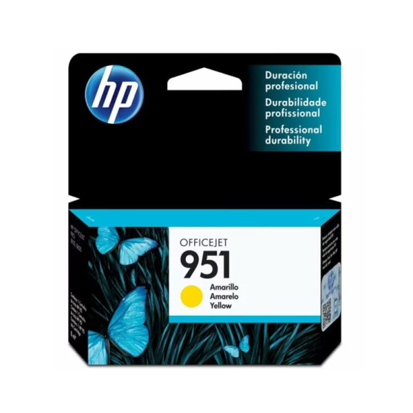 Cartucho de Tinta HP 951 Color Amarillo