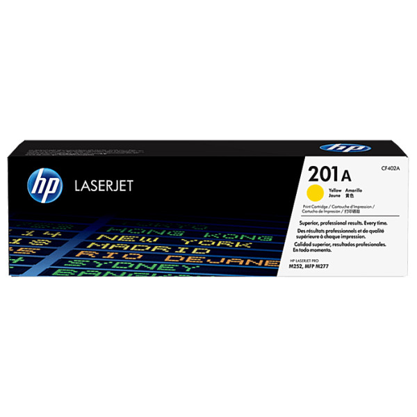 Tóner HP LaserJet Original  201A Amarillo
