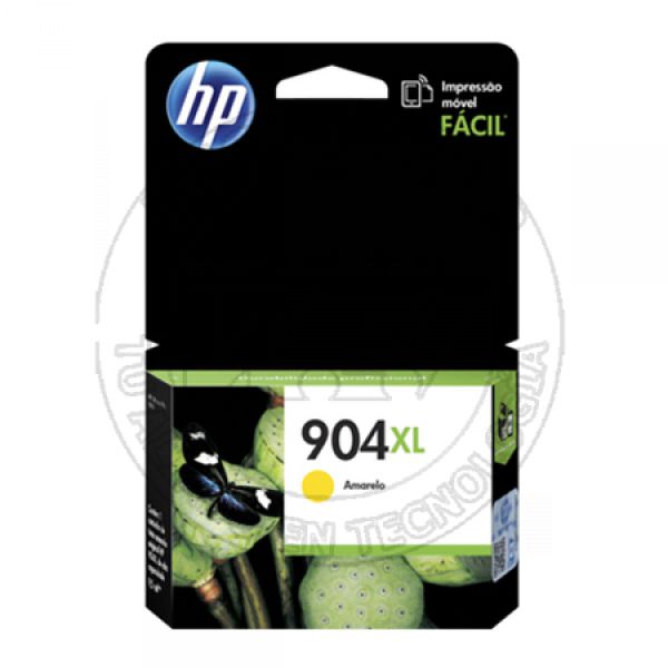 Cartucho de Tinta HP 904 XL Color Amarillo (T6M12AL)