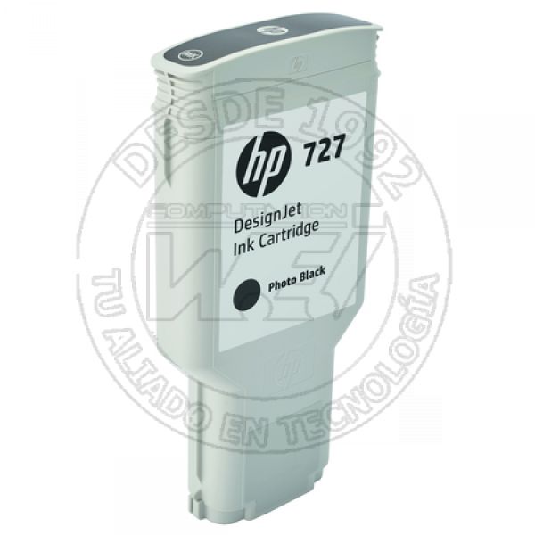 Cartucho De Tinta  
 Designjet 727 Negro Fotografico De 300 Ml (F9J79A)