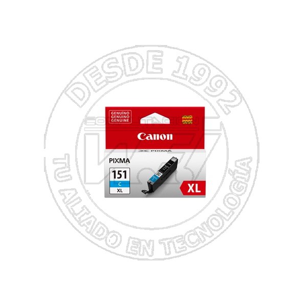 Cartucho De Tinta  
Cli 151 Xl 11ml 332paginas Cian  (6478B001)