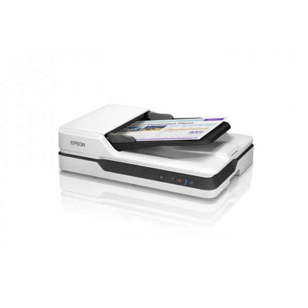 Escáner Epson Ds-1630 Adf 1200 X 1200Dpi A4 Negro, Color Blanco (B11B239201)