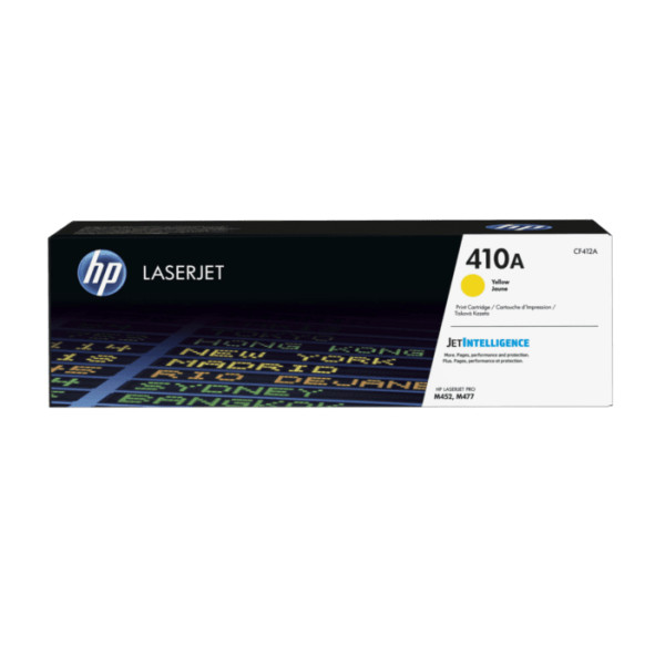 Tóner HP LaserJet Original  410A Amarillo (CF412A)