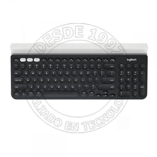 Teclado Inalámbrico K780  Negro, Blanco