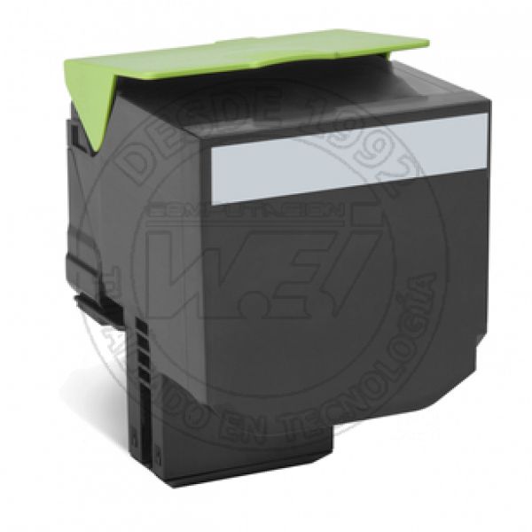  Tóner Y Cartucho Láser 80c8xk0 8000pag Negro (80C8XK0)