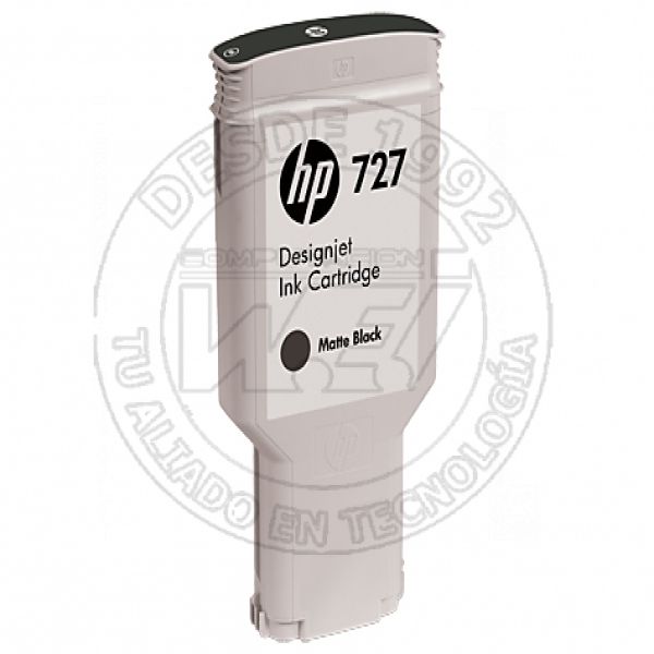 Cartucho De Tinta  
 Designjet 727 Negro Mate De 300 Ml (C1Q12A)