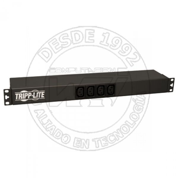 Pdu Monofasico Basico, 1.6 3.8Kw 16, 20A 100 240V, Instala