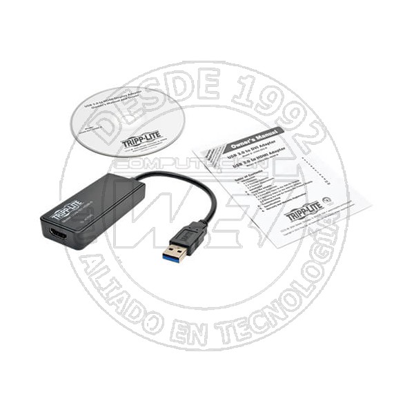 Adaptador De Tarjeta Grafica Externa De Video Usb 3.0 Supe (U344-001-HDMI-R)