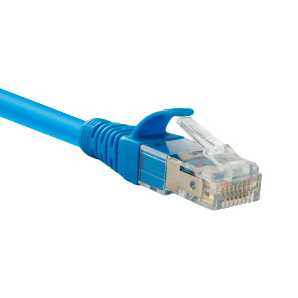 Cable de Red 1M, Rj45 1M Cat6A Uutp (Utp) Azul Cable de Red
