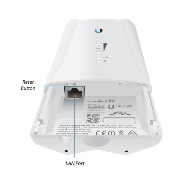 Rocket 5ac Lite 450mbits Blanco Punto De Acceso Wla (R5AC-LITE)