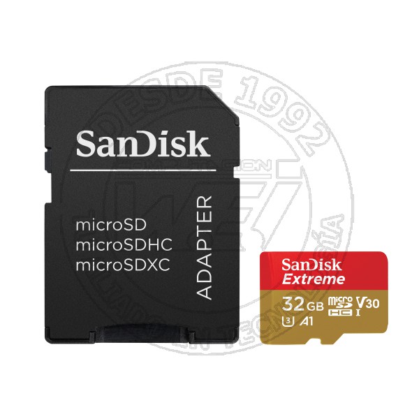 Tarjeta de Memoria Sandisk Extreme Microsdhc 32gb  Uhs-I Clase 10 (SDSQXAF-032G-GN6AA)