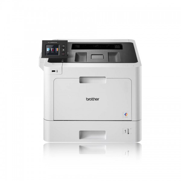 Impresora a color simple función Brother HL-L8360CDW con wifi blanca y negra 220V - 240V (HL-L8360CDW)