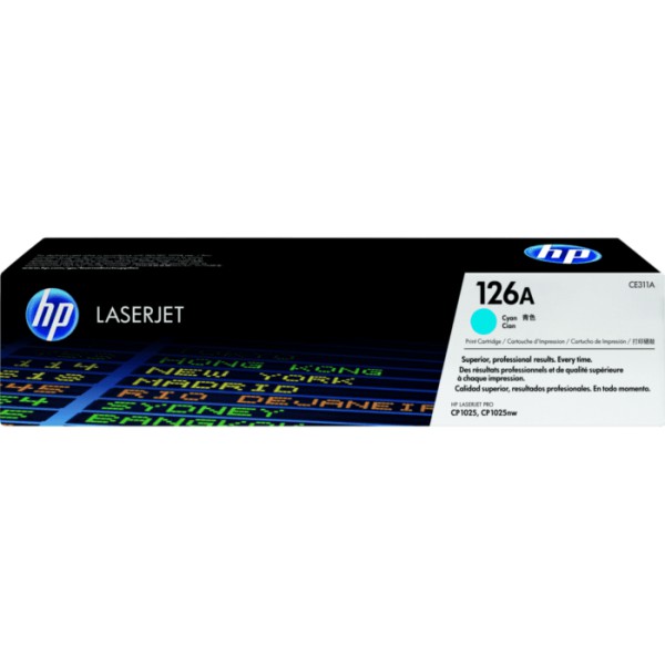 Tóner Hp Láserjet 126A Cian (CE311A)