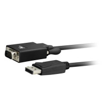 Adaptador de Cable de Vga Xtc342 1.8m Displayport Vga (Dsub) Negro 