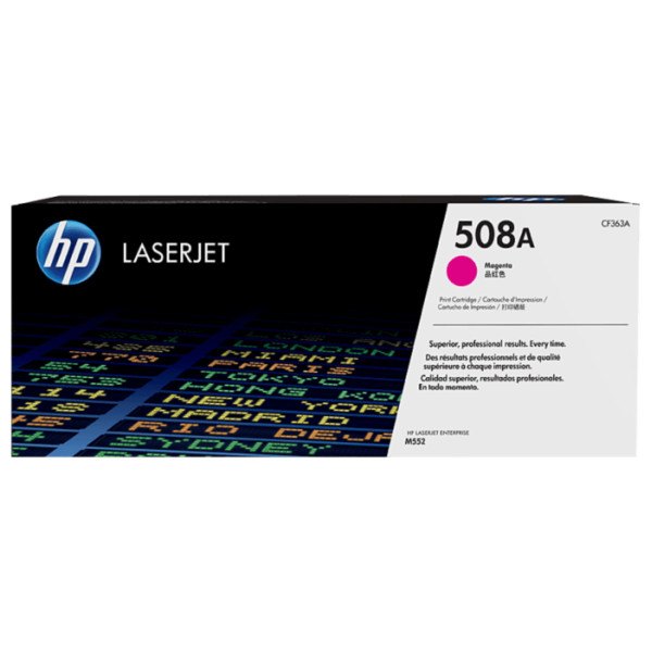 Tóner HP LaserJet Original  508A Magenta