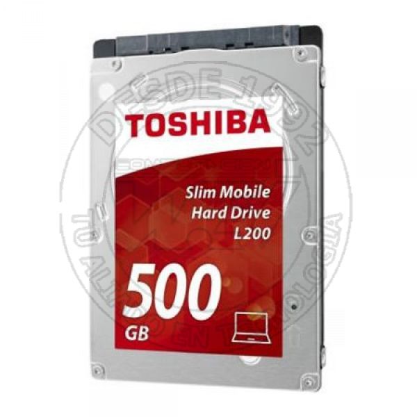 Disco Duro 500gb  2.5 Pulg. 5400rpm  Serial Ata 3 L200 Segunda Seleccion (HDWK105UZSVA)