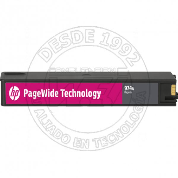 Cartucho de Tinta HP 974A Magenta (L0R90AL)