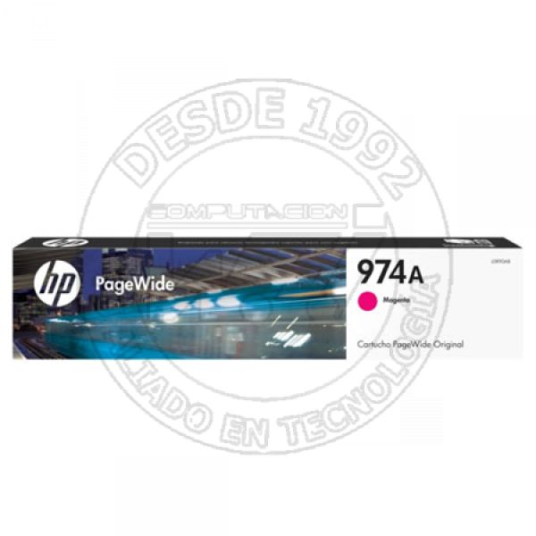 Cartucho de Tinta HP 974A Magenta (L0R90AL)