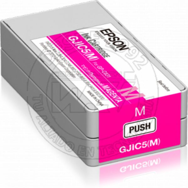 Cartucho De Tinta  
Gjic5(M) Magenta  (C13S020565)