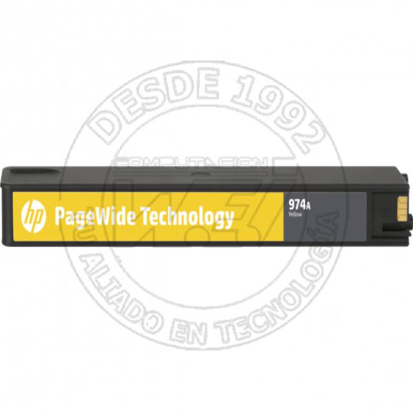 Cartucho de Tinta HP 974A Amarillo (L0R93AL)