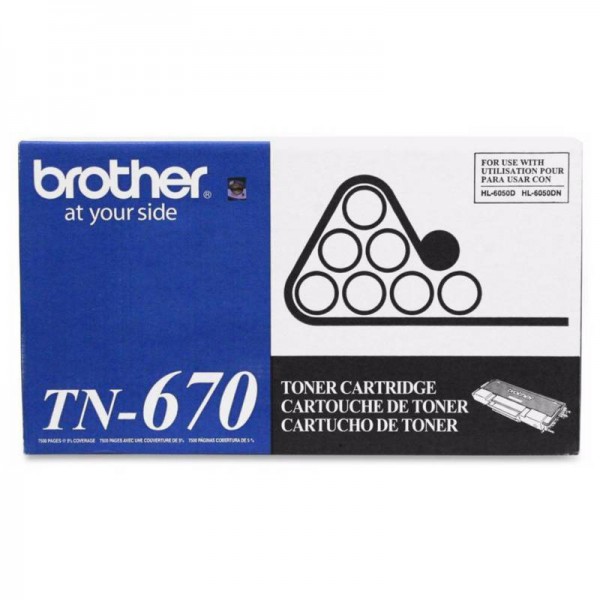 Tóner Tn-670 Cartridge 7500pag Negro (TN-670)