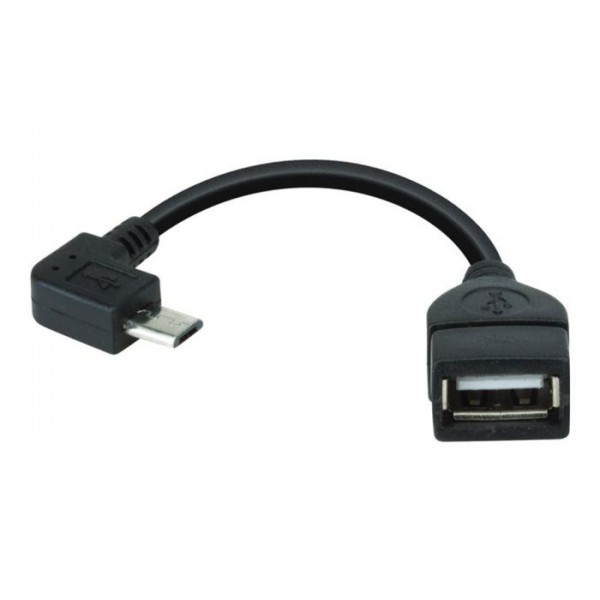 Cable Usb Xtc360 0.135m Microusb B Usb A Macho Hembra Negro 