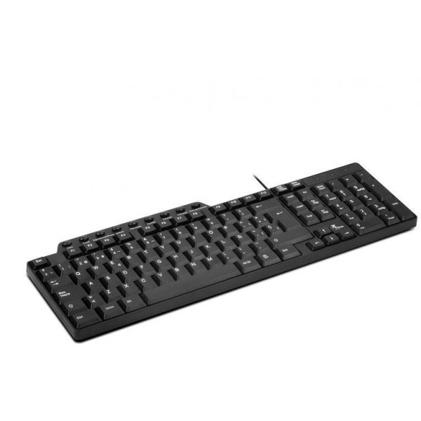 Teclado Usb Espanol Negro