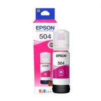 Botella de Tinta Epson T504320-Al Magenta Tinta de Impresión y de Dibujo