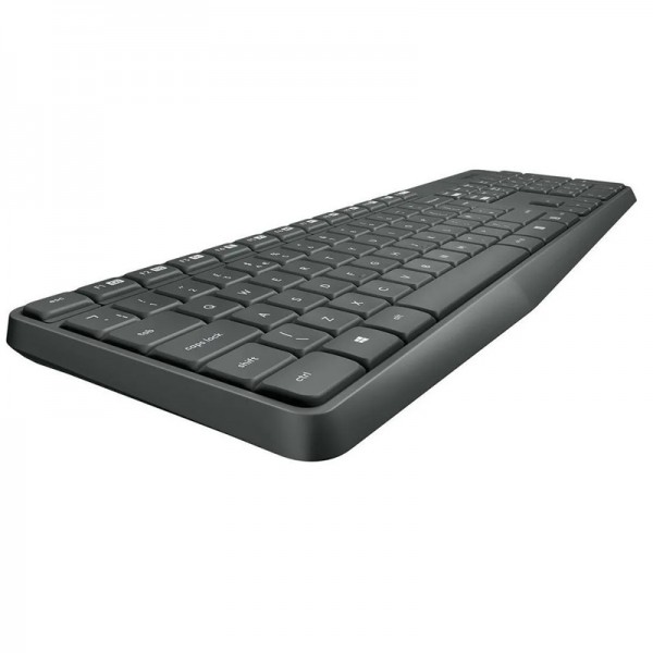 Kit de Teclado y Mouse Inalámbrico Mk235 Rf Negro (920-007901)