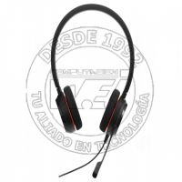 Audífonos con Micrófono Evolve 20 Uc Stereo Binaural Diadema Negro