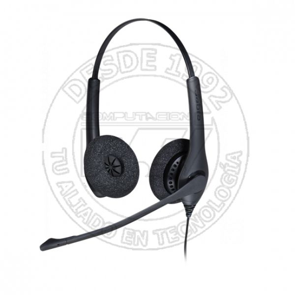 Biz 1500 Duo Usb Binaural Diadema Negro Auricular Con Microfono (1559-0159)