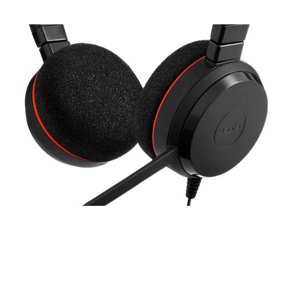 Evolve 20 Ms Stereo Binaural Diadema Negro Auricular Con Microf (4999-823-109)