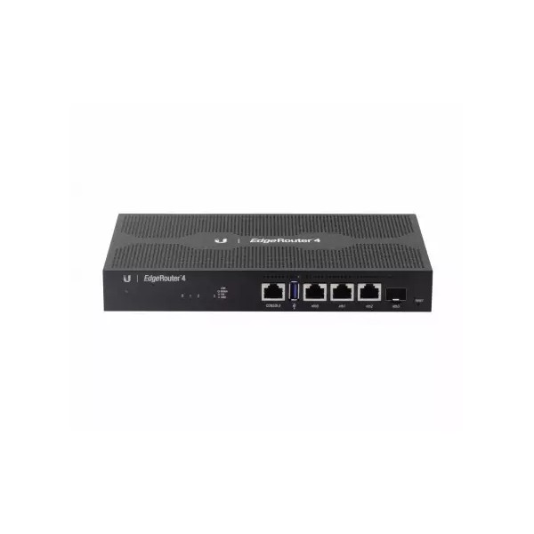 Router Edgerouter 4 Ethernet Negro  (ER-4)